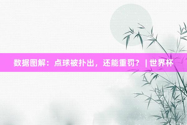 数据图解：点球被扑出，还能重罚？ | 世界杯